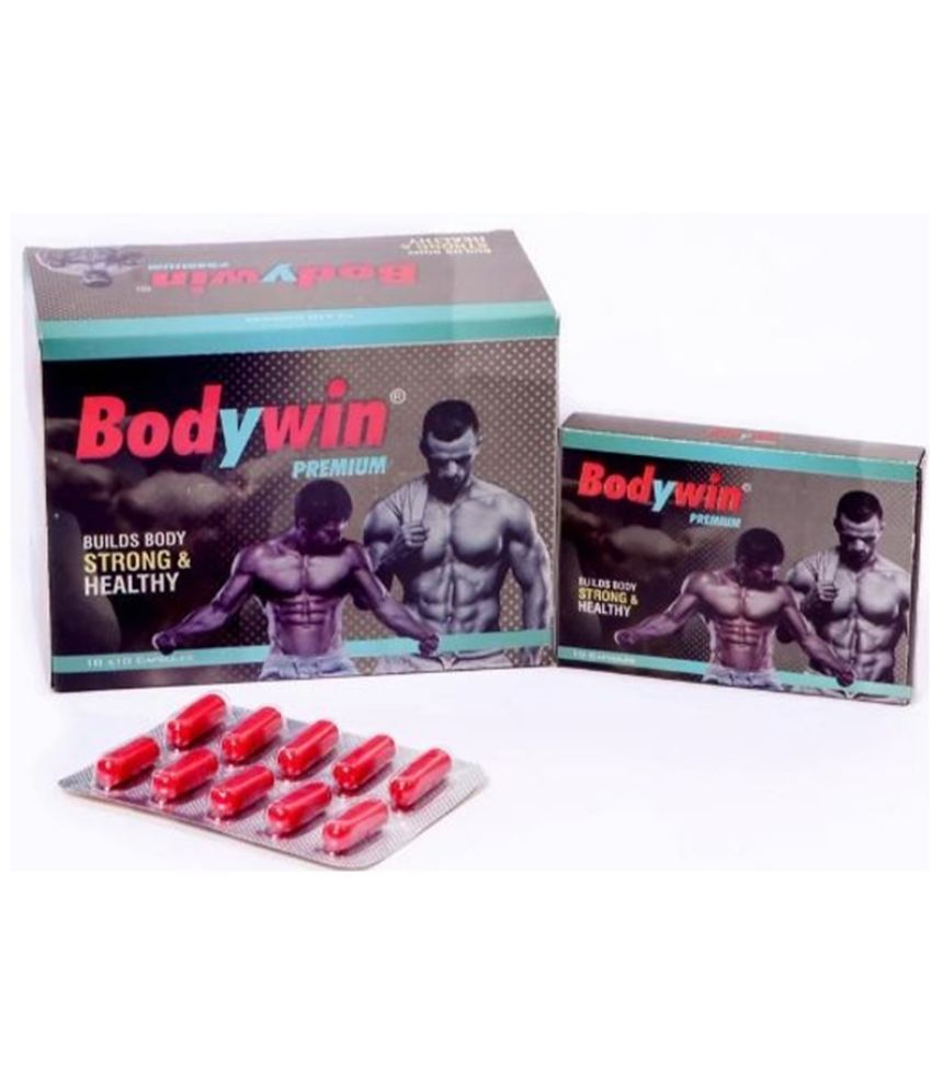     			Dr. Chopra Win Trust BodyWin Premium Capsule Build Body Strong & Healthy 10 no.s Unflavoured Pack of 10