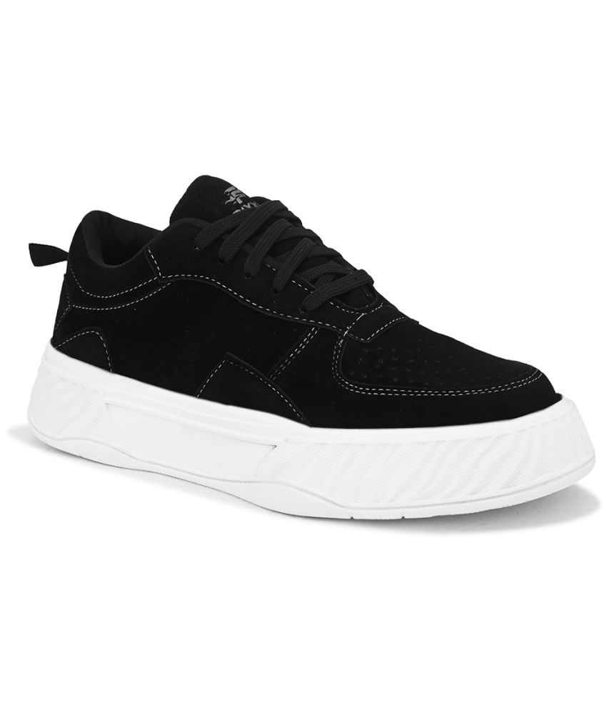     			Frixxion NoirFlex Black Men's Lifestyle Shoes