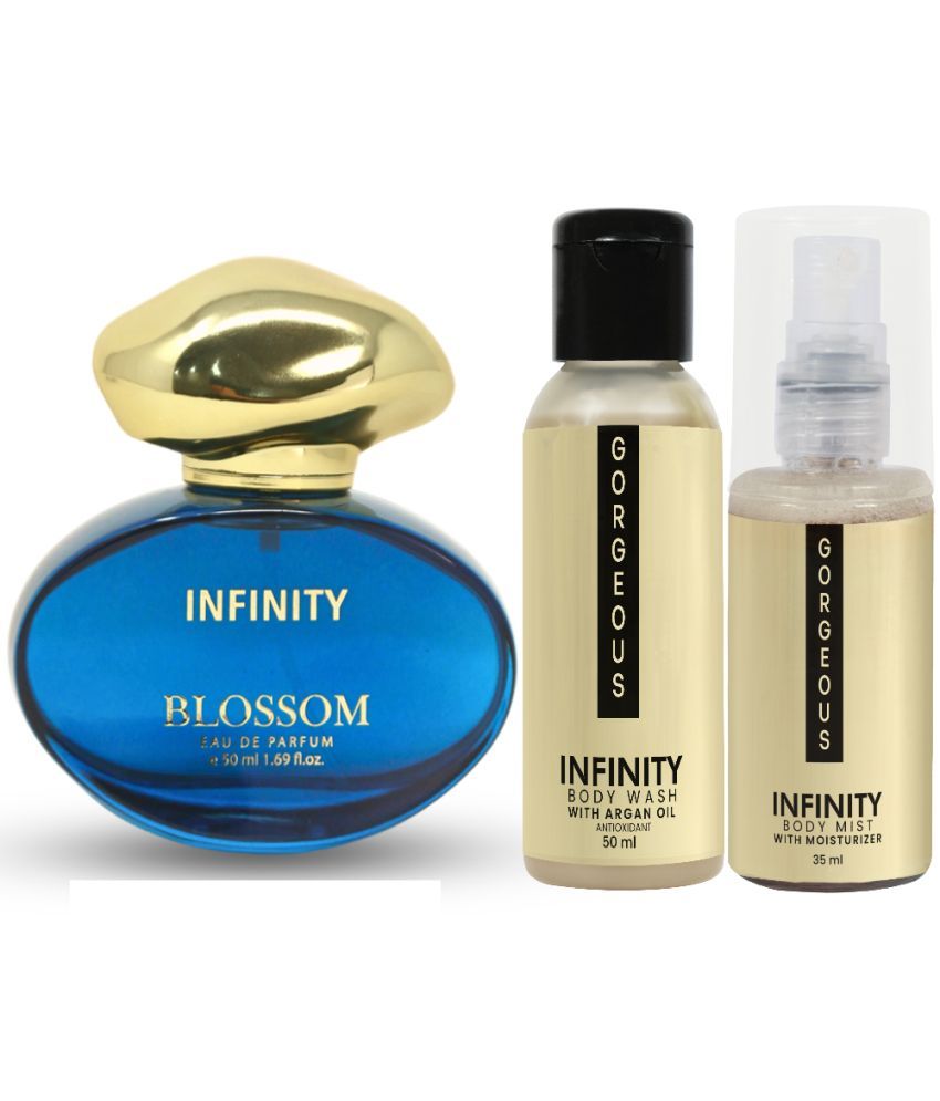     			Infinity Bare EDP Perfume 100ml, Beaute Body Wash 50ml, Beaute Body Mist 35ml Pack of 3