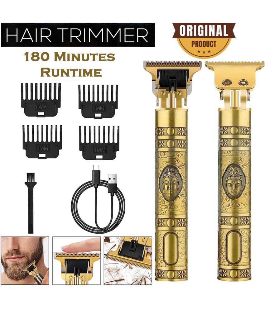     			Intimify Hair Trimmer Gold Cordless Beard Trimmer With 180 minutes Runtime