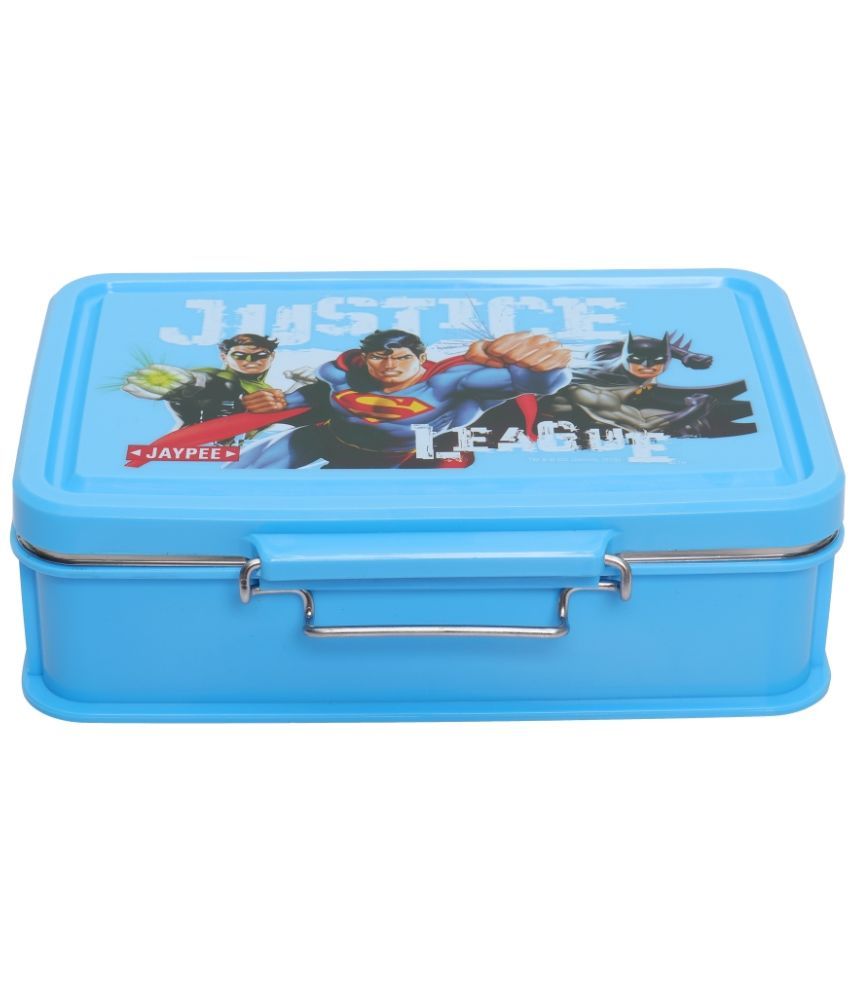     			Jaypee Rocksteel Justice League Stainless Steel School Lunch Boxes 1 - Container ( Pack of 1 )