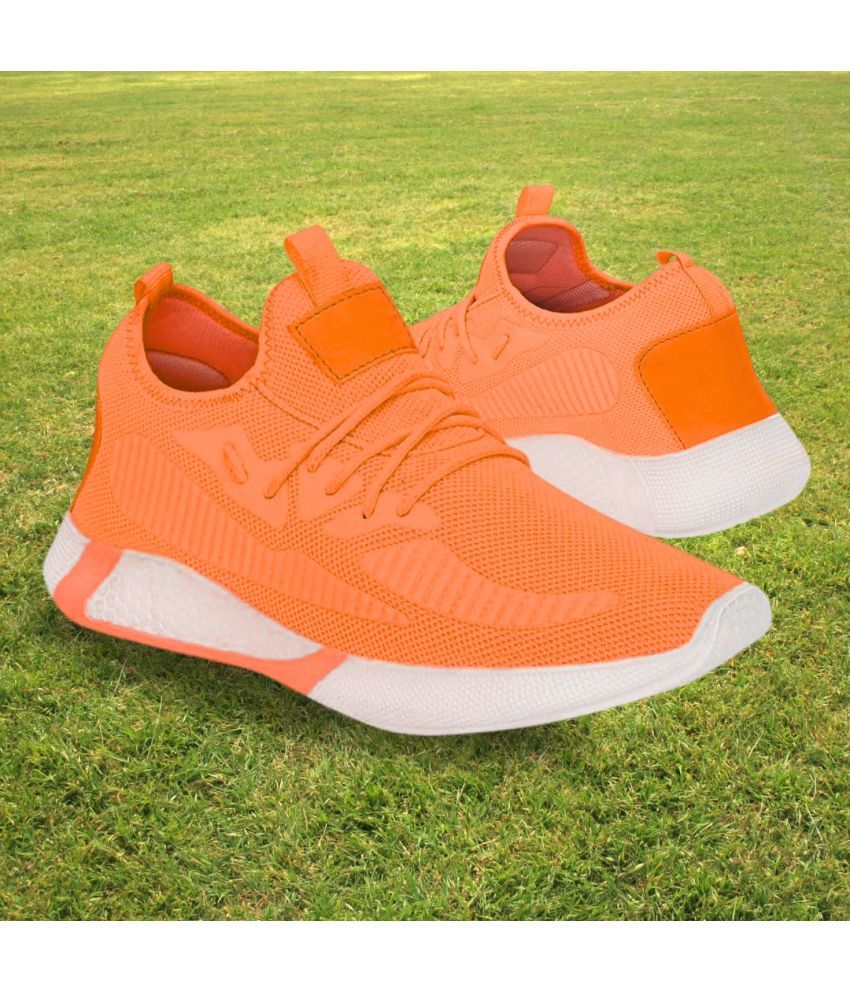     			Jootiyapa 546 Orange Men's Outdoor Shoes