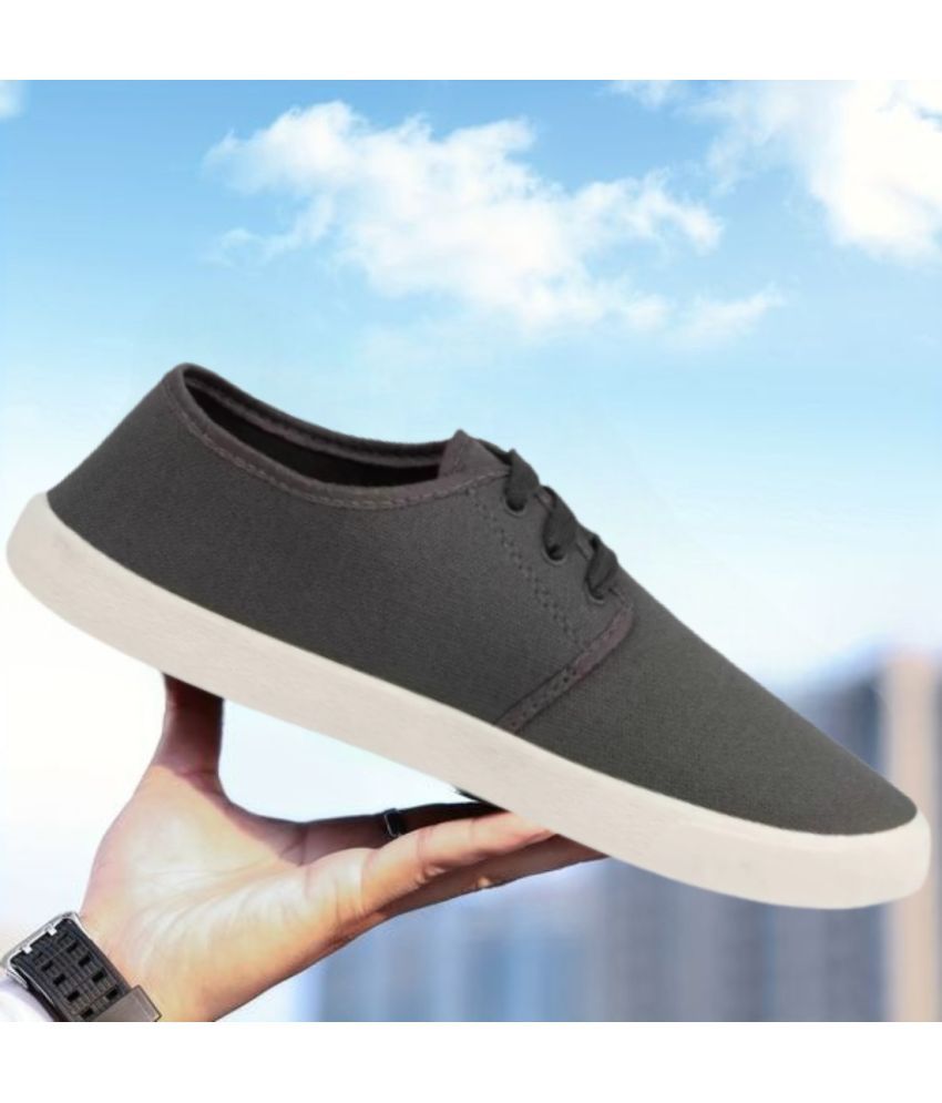     			Jootiyapa CANVAS Grey Men's Lifestyle Shoes