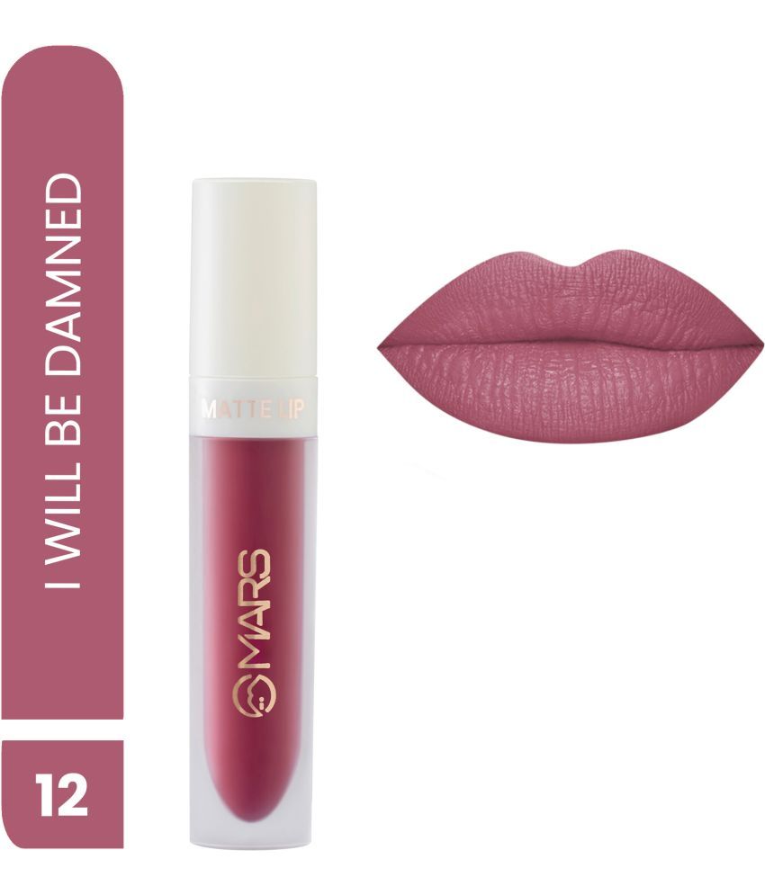     			MARS Hot Pink Matte Lipstick 4.5