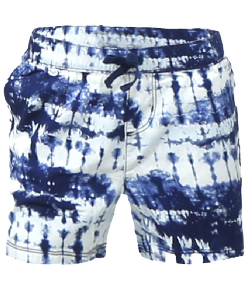     			Radprix Pack of 1 Girls Cotton Shorts ( Blue )