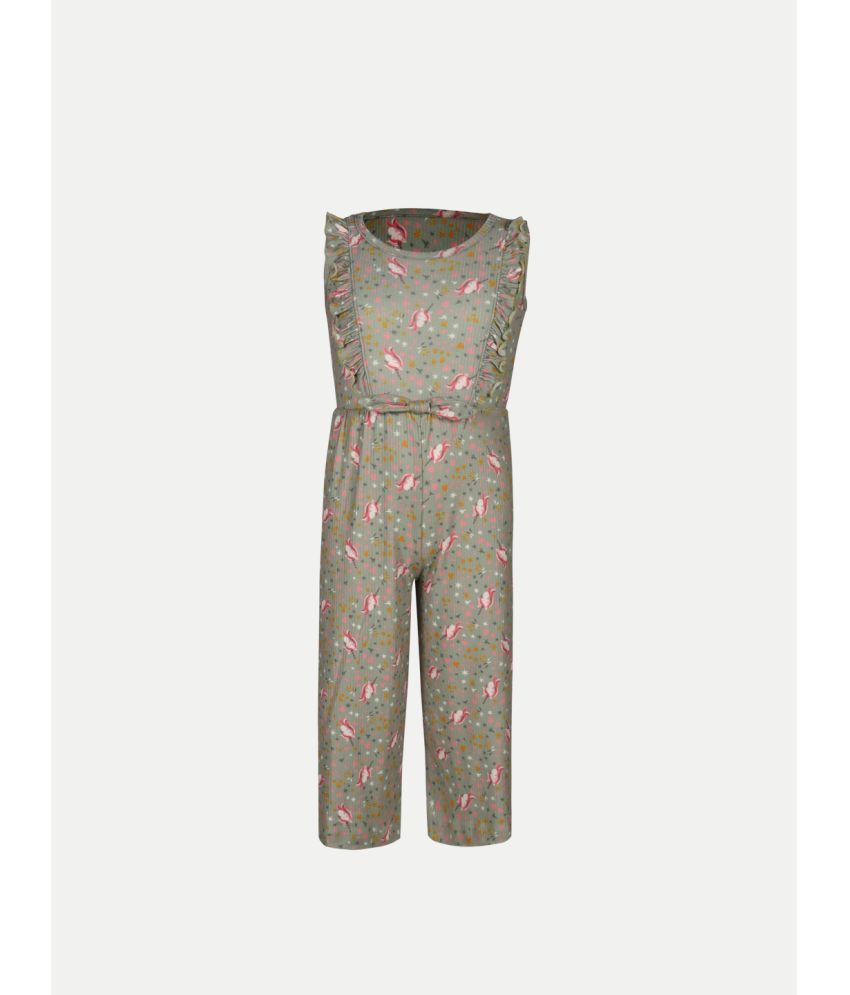     			Radprix - Grey Cotton Girls Jumpsuit ( Pack of 1 )