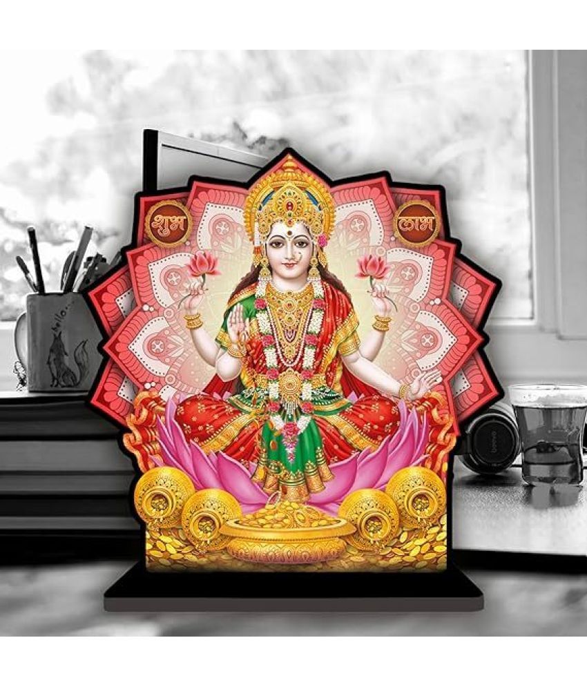     			Saf Wood Laxmi Ganesh Idol ( 28 cm )