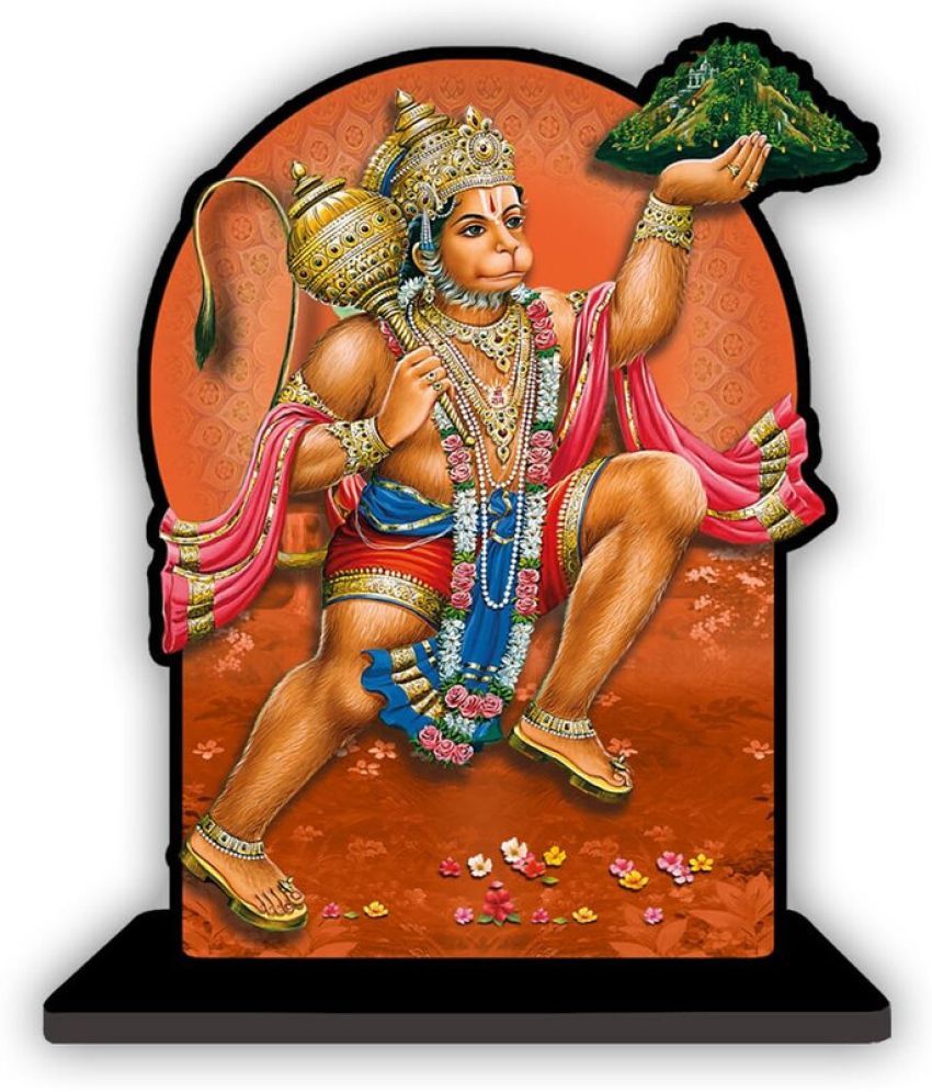     			Saf Wood Lord Hanuman Idol ( 28 cm )