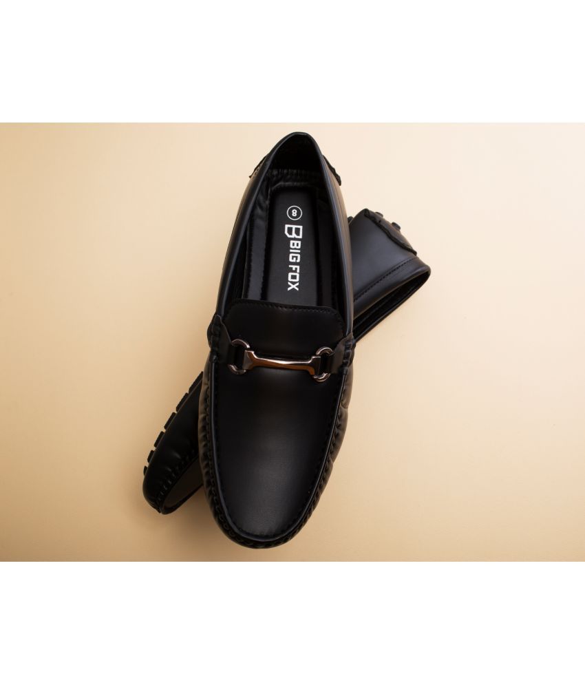     			Big Fox Black Men's Slip on