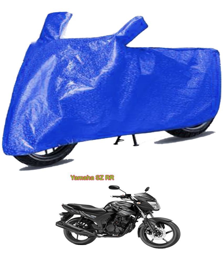     			GOLDKARTZ Bike Body Cover for Yamaha SZ RR ( Pack of 1 ) , Blue