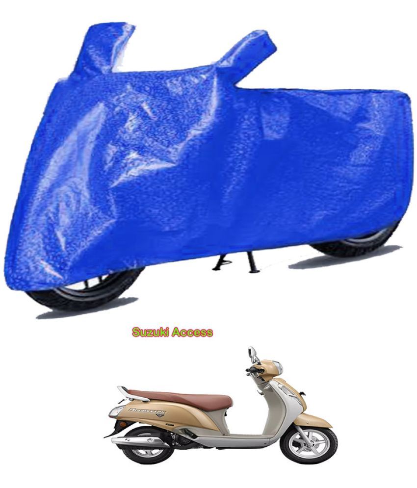     			GOLDKARTZ Bike Body Cover for Suzuki Access ( Pack of 1 ) , Blue