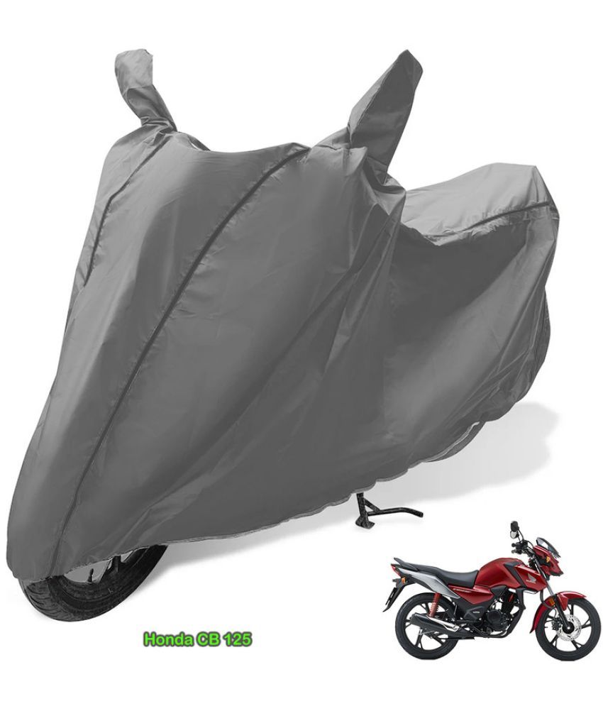     			GOLDKARTZ Bike Body Cover for Mahindra DURO ( Pack of 1 ) , Grey