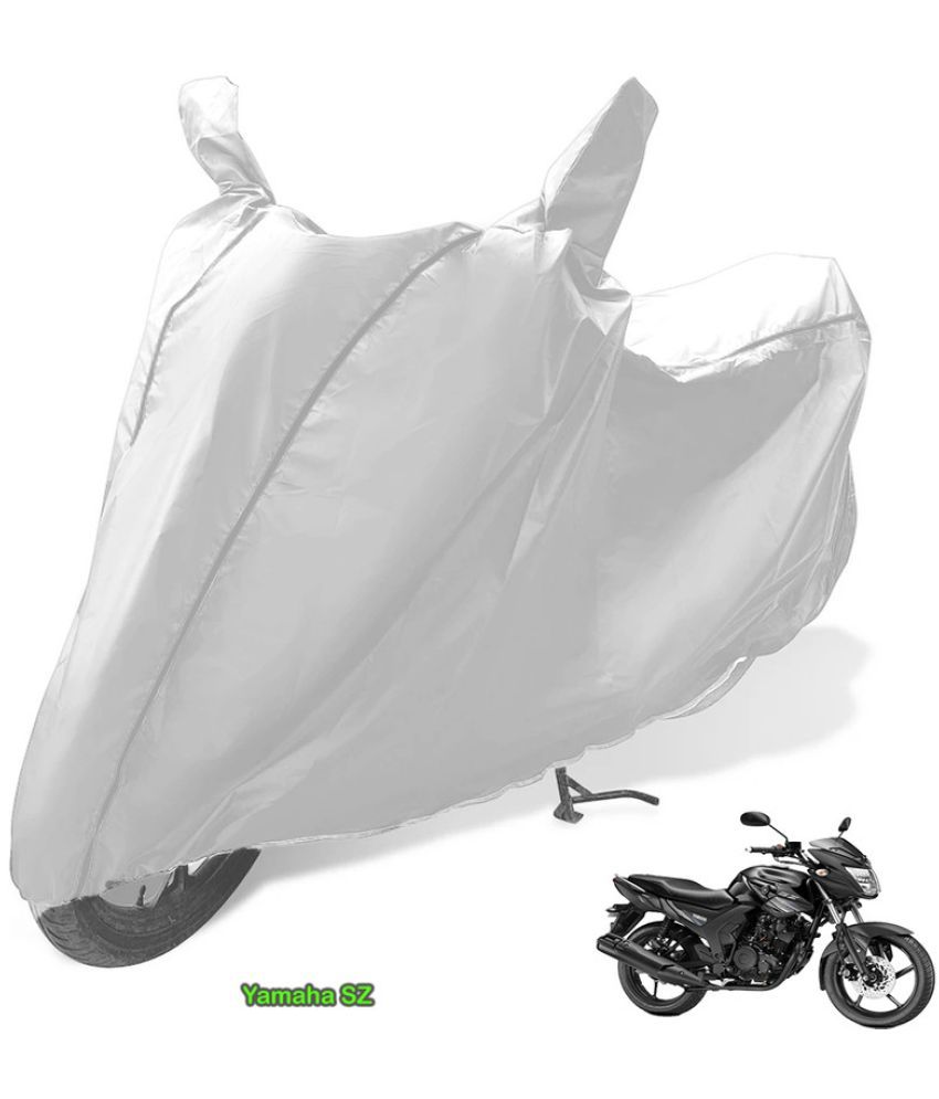     			GOLDKARTZ Bike Body Cover for Yamaha SZX ( Pack of 1 ) , Silver