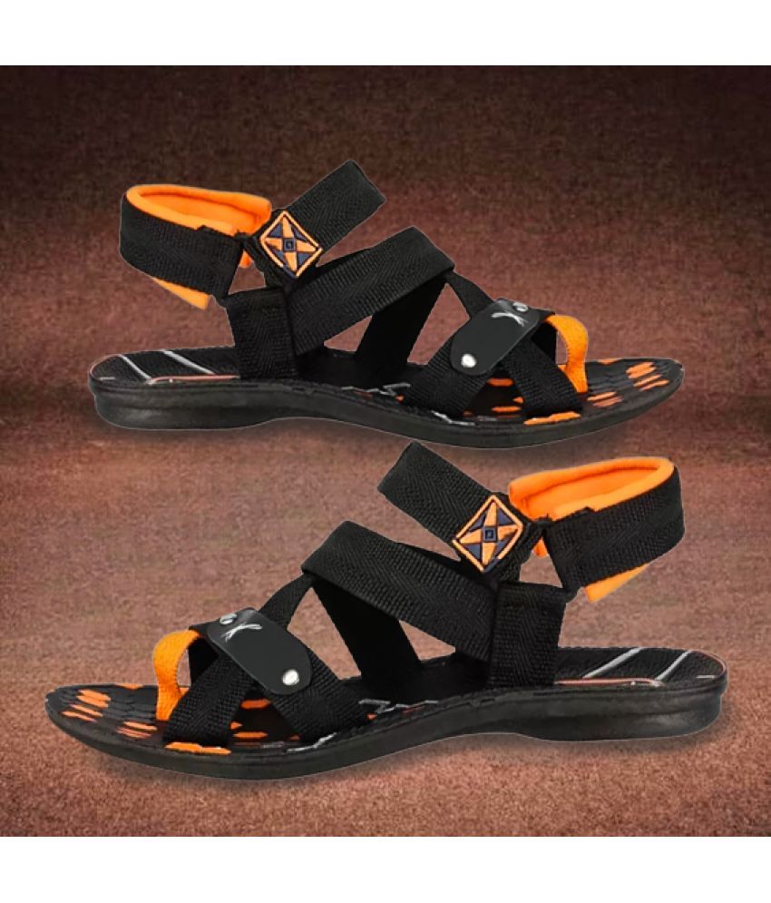     			Kzaara - Orange Men's Sandals