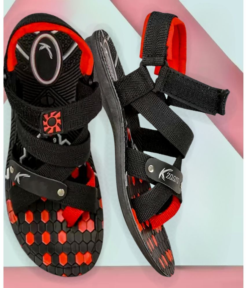     			Kzaara - Red Men's Sandals