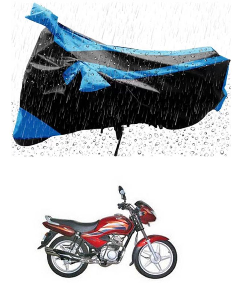     			RONISH Bike Body Cover for TVS Victor GLX ( Pack of 1 ) , Blue