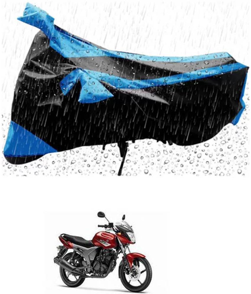     			RONISH Bike Body Cover for Yamaha SZ-S ( Pack of 1 ) , Blue