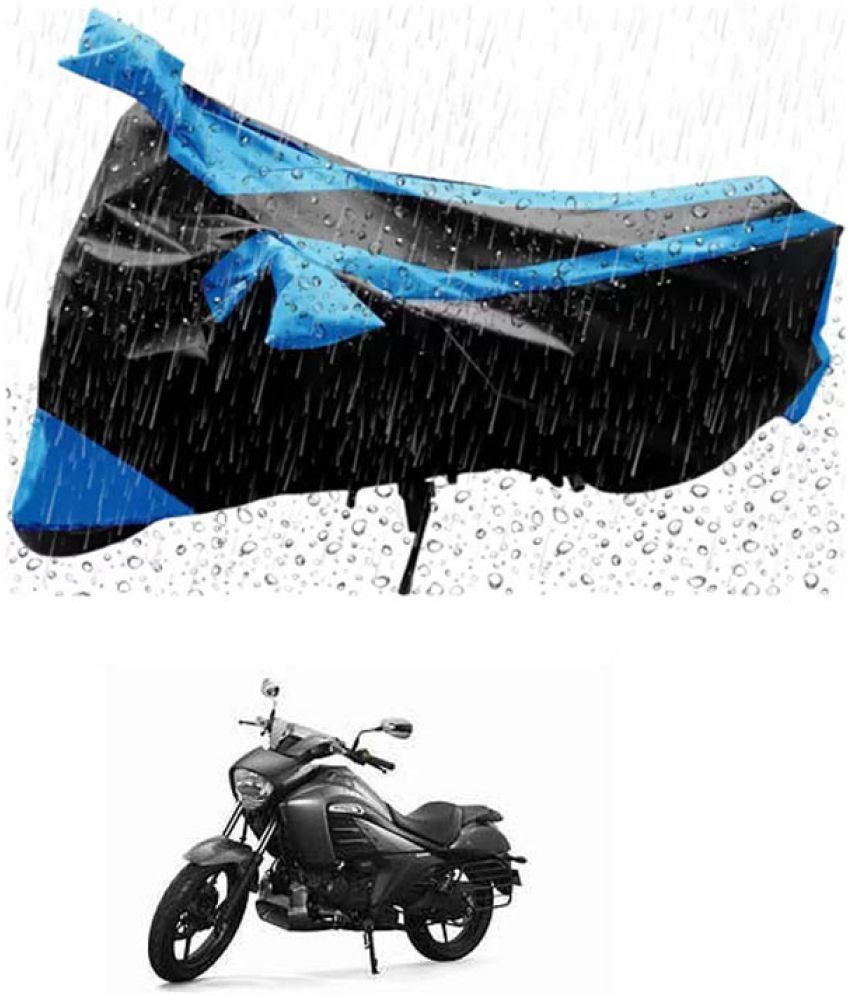     			RONISH Bike Body Cover for Suzuki Intruder ( Pack of 1 ) , Blue