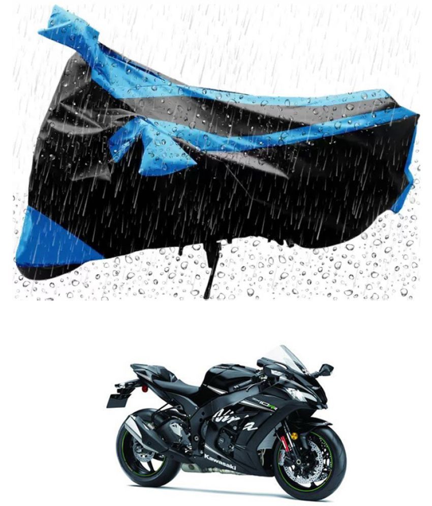     			RONISH Bike Body Cover for Kawasaki Ninja ZX-10R ( Pack of 1 ) , Blue