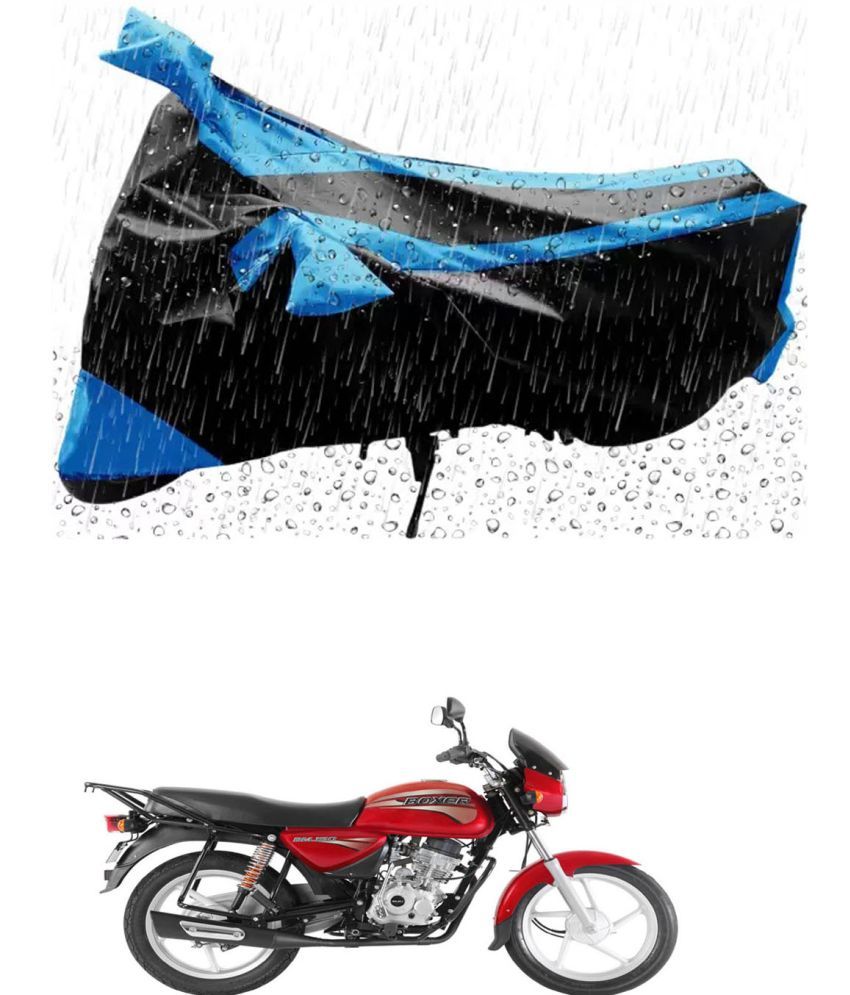     			RONISH Bike Body Cover for Bajaj Boxer BM 150 ( Pack of 1 ) , Blue