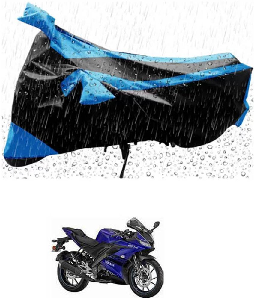     			RONISH Bike Body Cover for Yamaha R15 ( Pack of 1 ) , Blue