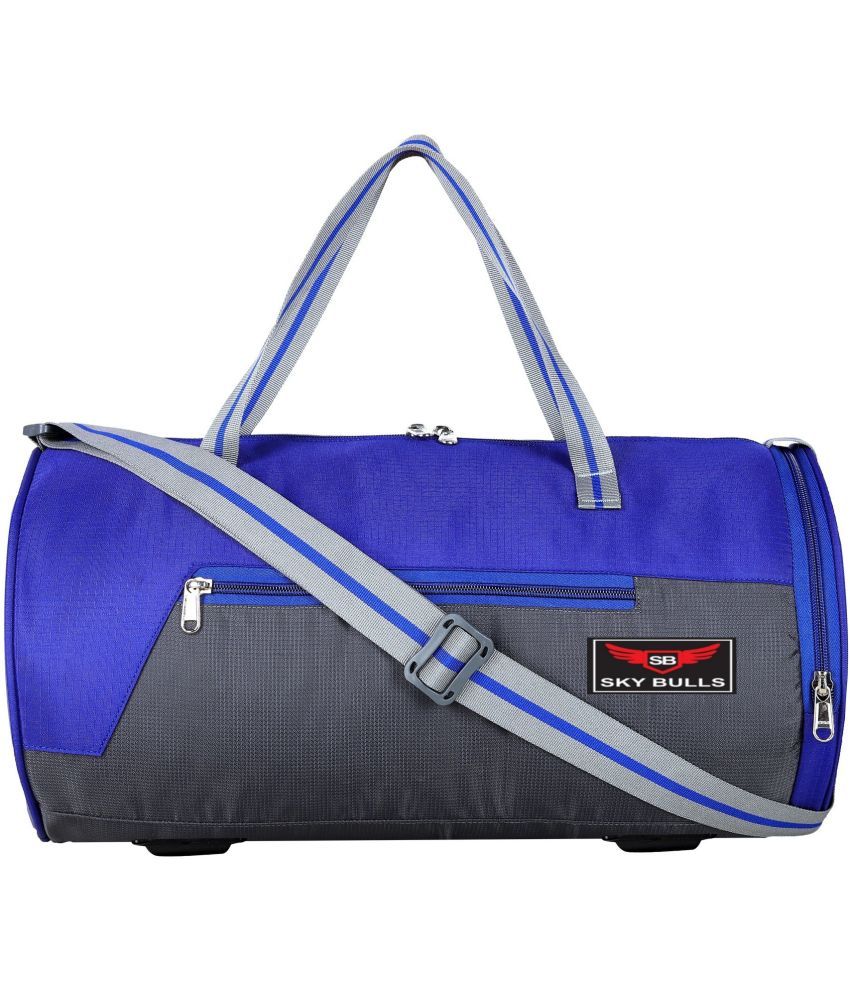     			Sky Bulls 20 Ltrs Blue Nylon Duffle Bag