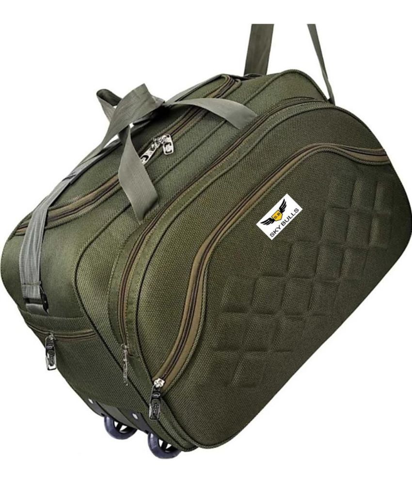     			Sky Bulls 40 Ltrs Green Fabric Duffle Bag