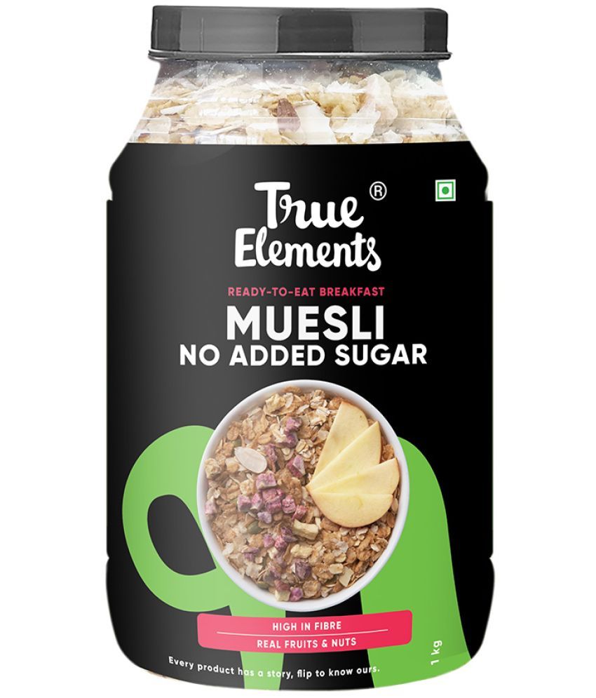     			True Elements No Added Sugar Muesli 1000 gm