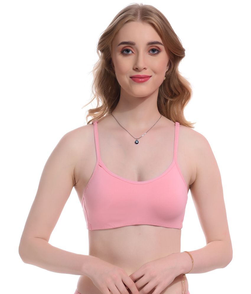     			Viral Girl Lycra Non Padded Women's T-Shirt Bra ( Pink )