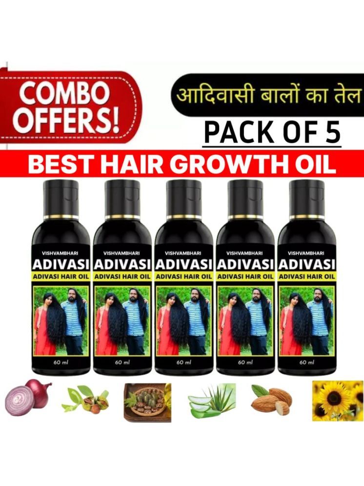     			Vishvambhari Moisturizing Amla Oil 60 ml ( Pack of 5 )