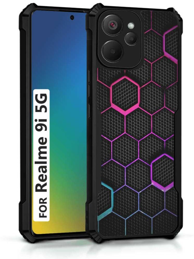     			COBERTA Multicolor Printed Back Cover Polycarbonate Compatible For Realme 9i ( Pack of 1 )