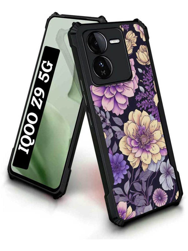     			COBERTA Multicolor Printed Back Cover Polycarbonate Compatible For iQOO Z9 5G ( Pack of 1 )