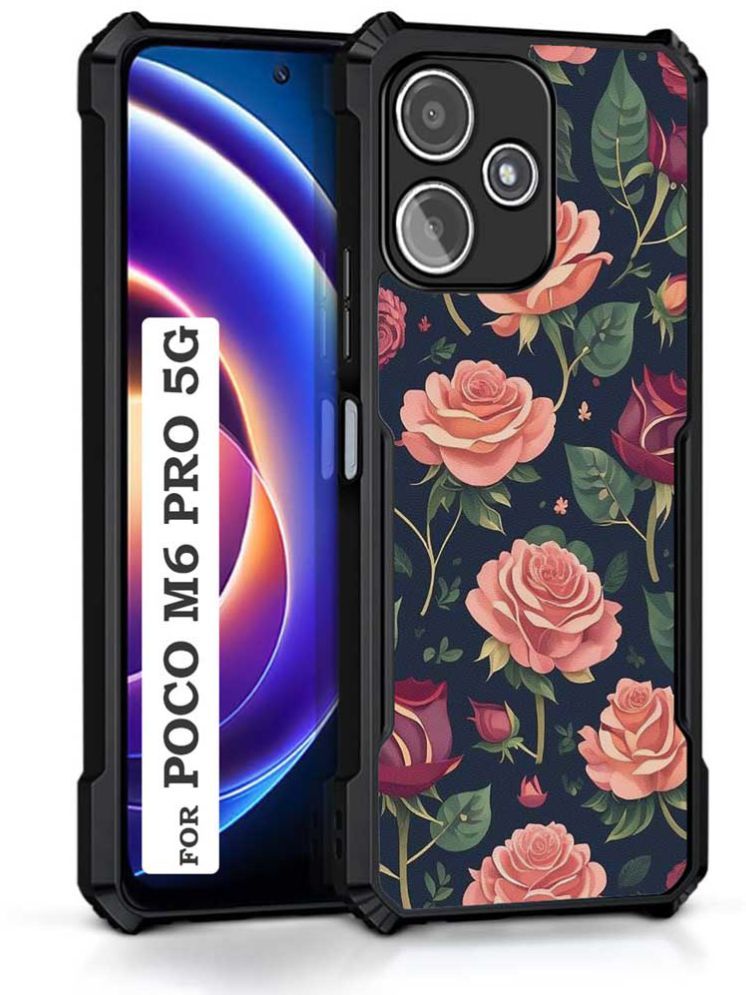     			COBERTA Multicolor Printed Back Cover Polycarbonate Compatible For Poco M6 Pro ( Pack of 1 )