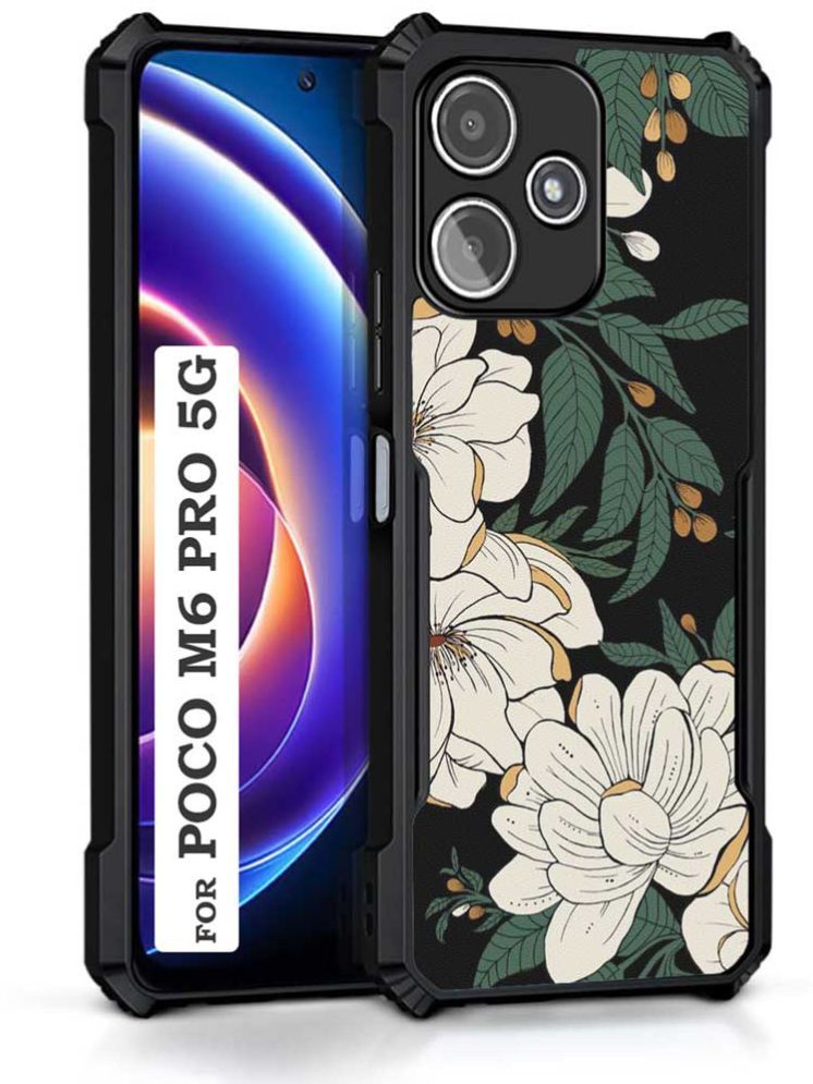     			COBERTA Multicolor Printed Back Cover Polycarbonate Compatible For Poco M6 Pro ( Pack of 1 )