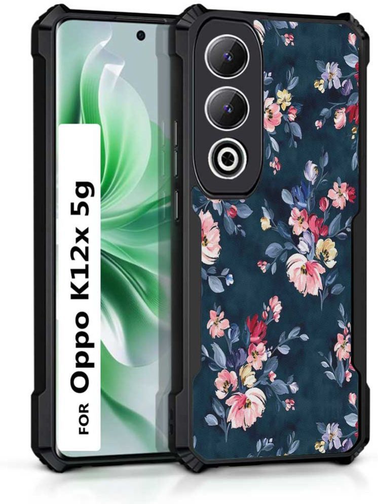     			COBERTA Multicolor Printed Back Cover Polycarbonate Compatible For Oppo K12X 5G ( Pack of 1 )