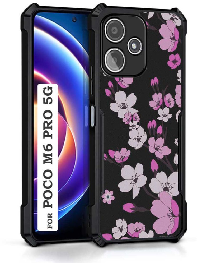     			COBERTA Multicolor Printed Back Cover Polycarbonate Compatible For Poco M6 Pro ( Pack of 1 )