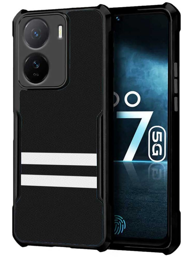     			COBERTA Multicolor Printed Back Cover Polycarbonate Compatible For iQoo Z7s 5G ( Pack of 1 )