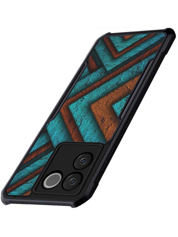     			COBERTA Multicolor Printed Back Cover Polycarbonate Compatible For iQOO Z7 Pro 5G ( Pack of 1 )