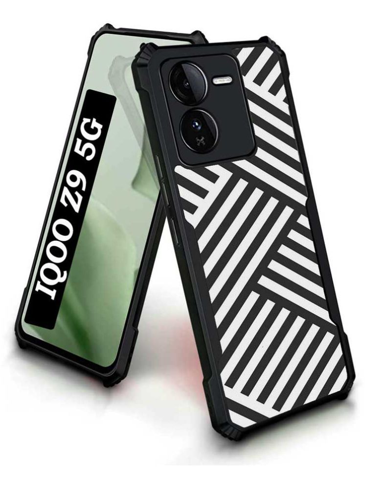     			COBERTA Multicolor Printed Back Cover Polycarbonate Compatible For iQOO Z9 5G ( Pack of 1 )