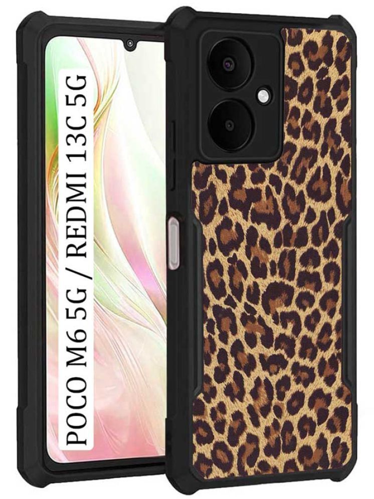     			COBERTA Multicolor Printed Back Cover Polycarbonate Compatible For Poco M6 5G ( Pack of 1 )