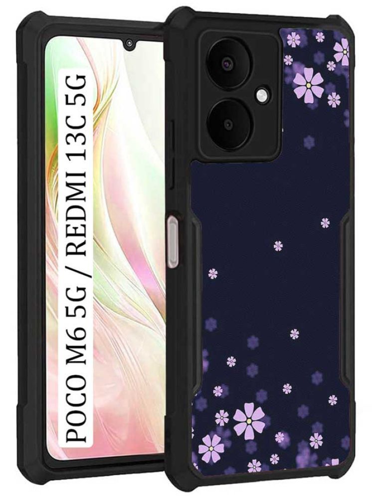     			COBERTA Multicolor Printed Back Cover Polycarbonate Compatible For Poco M6 5G ( Pack of 1 )