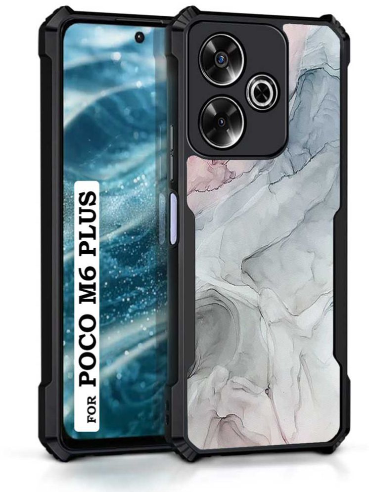     			COBERTA Multicolor Printed Back Cover Polycarbonate Compatible For Poco M6 Plus 5G ( Pack of 1 )