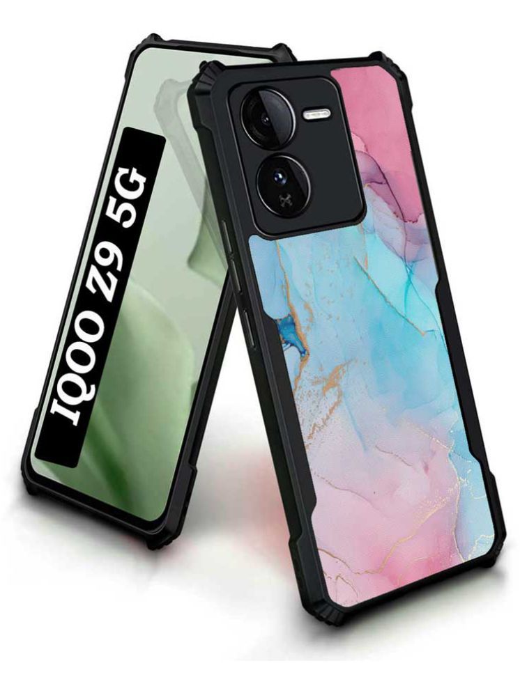     			COBERTA Multicolor Printed Back Cover Polycarbonate Compatible For iQOO Z9 5G ( Pack of 1 )