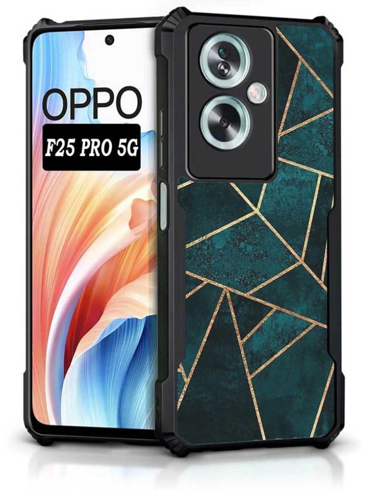     			COBERTA Multicolor Printed Back Cover Polycarbonate Compatible For Oppo F25 Pro 5G ( Pack of 1 )