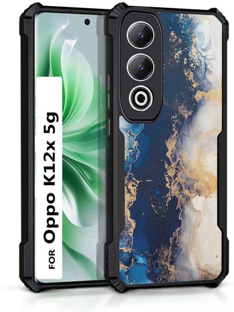     			COBERTA Multicolor Printed Back Cover Polycarbonate Compatible For Oppo K12X 5G ( Pack of 1 )