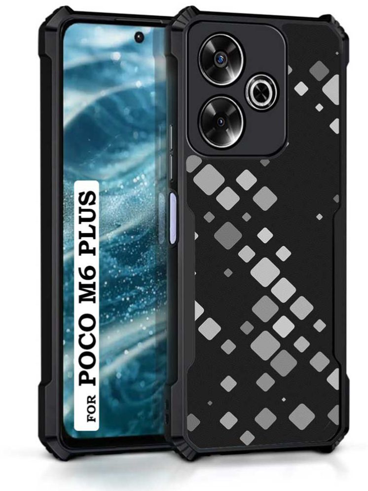     			COBERTA Multicolor Printed Back Cover Polycarbonate Compatible For Poco M6 Plus 5G ( Pack of 1 )