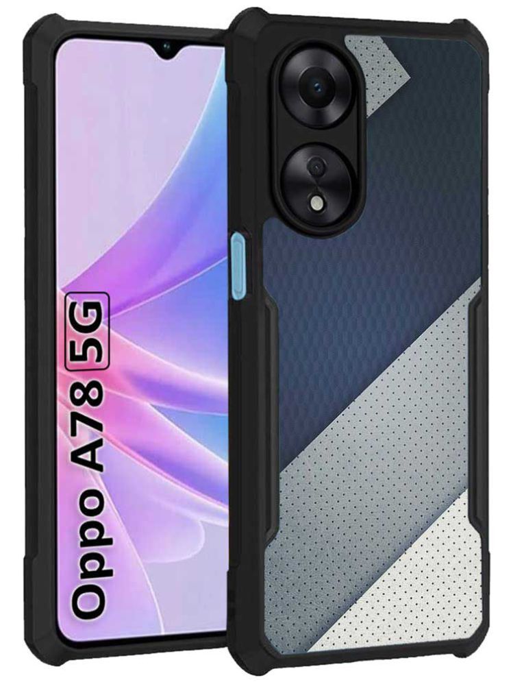     			COBERTA Multicolor Printed Back Cover Polycarbonate Compatible For OPPO A78 5G ( Pack of 1 )