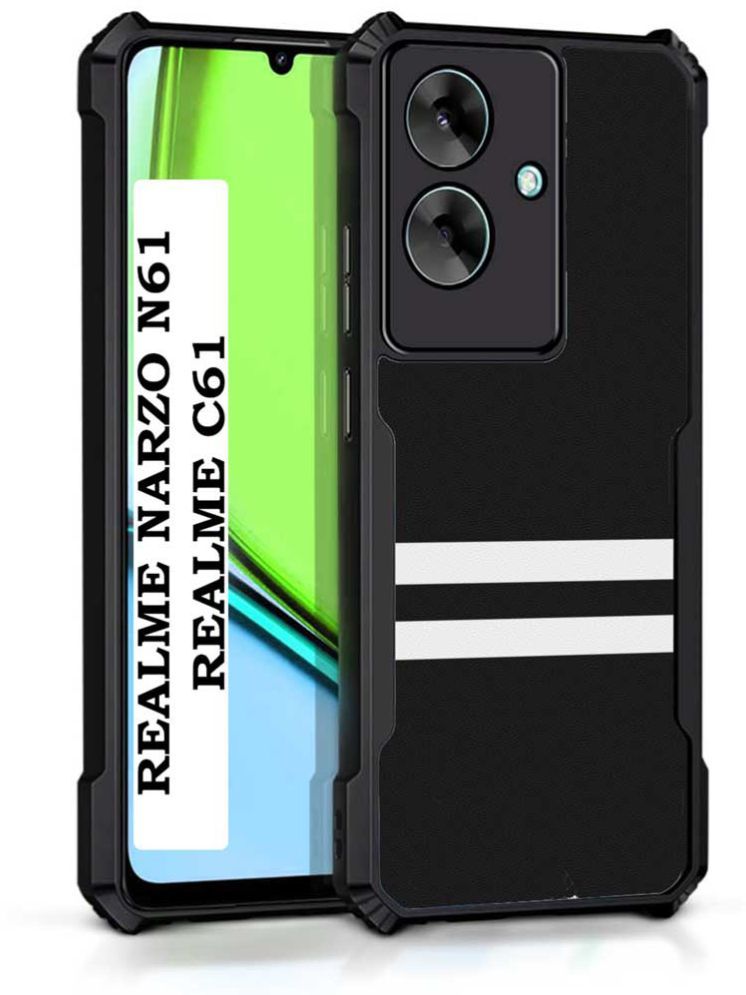     			COBERTA Multicolor Printed Back Cover Polycarbonate Compatible For Realme Narzo N61 ( Pack of 1 )