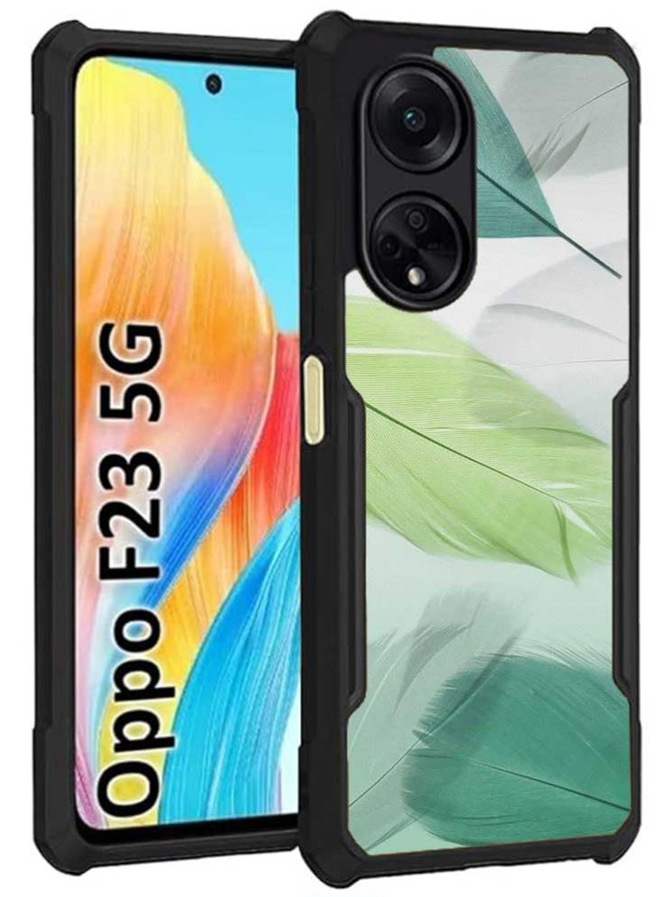     			COBERTA Multicolor Printed Back Cover Polycarbonate Compatible For Oppo F23 5G ( Pack of 1 )