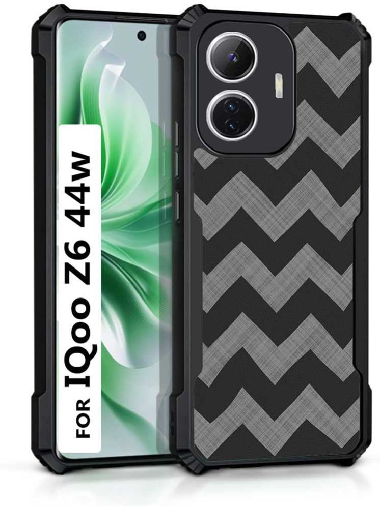     			COBERTA Multicolor Printed Back Cover Polycarbonate Compatible For iQoo Z6 44W ( Pack of 1 )